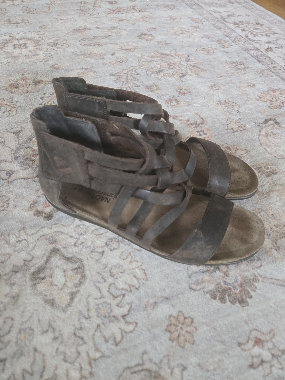 Naot Marita Sandal, Brown, US Size 10, EU 41, Strappy, Boho, Summer, Comfort